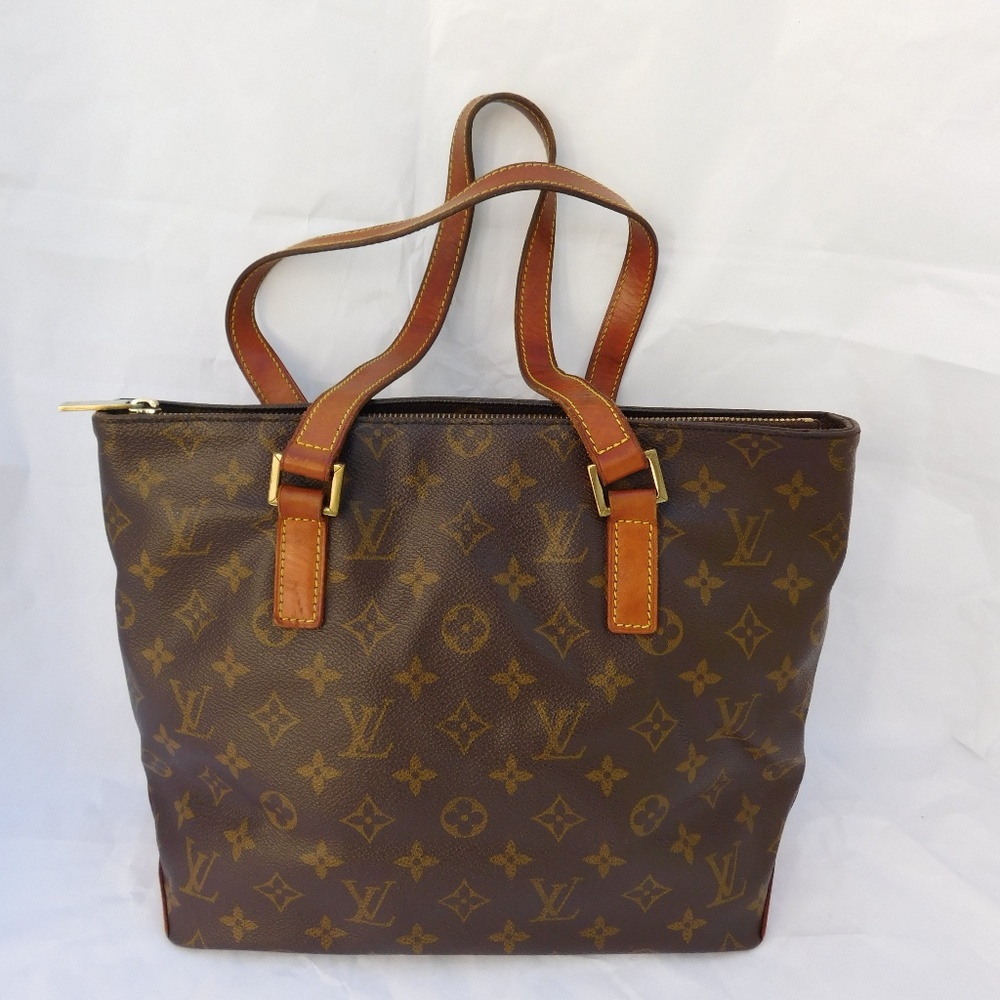 SOLD-AUTHENTIC LOUIS VUITTON CABAS PIANO TOTE - Picture 1 of 8